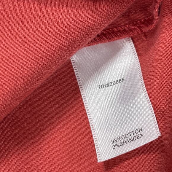 Pendleton Jacket Women Large Twill Laguna Orange Button Front Long Sleeve Casual - Picture 9 of 11